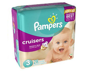 Pampers Cruisers S3 (7-13kg) 4/28st
