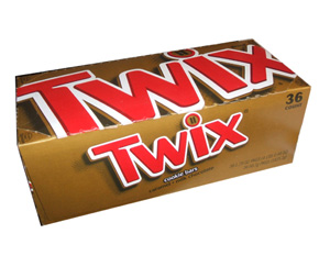Twix Caramel Cookie Bars 10*1 box (36 * 56.1 gr)