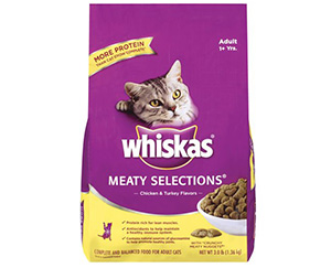 Whiskas mys 6 x 3 lbs 